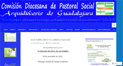 Desktop Screenshot of pastoralsocialgdl.com